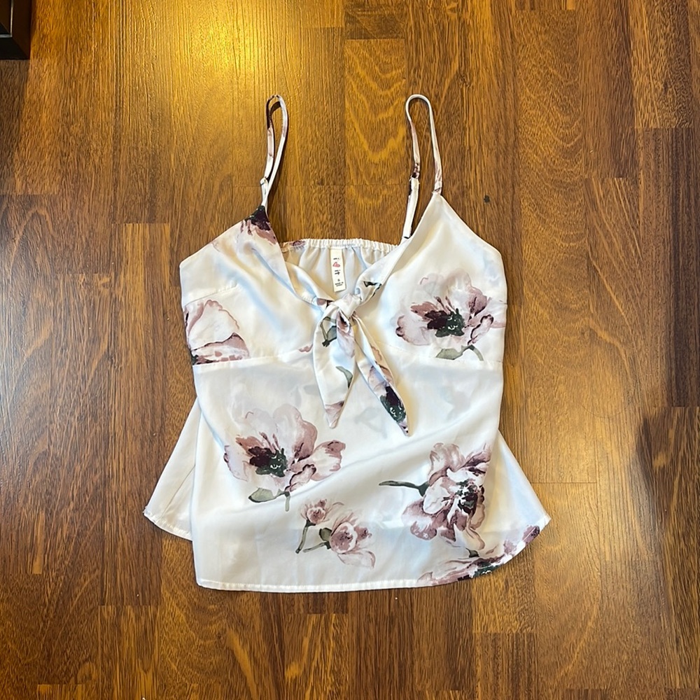 Floral tank Top - Size S
